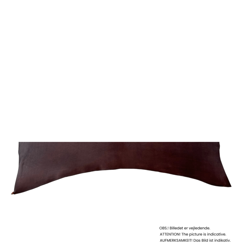 Forpart, farvet, 2,6-2,8 mm 20x120 cm Brun pr. stk.