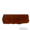 50x120 cm,Cognac,pr. stk.