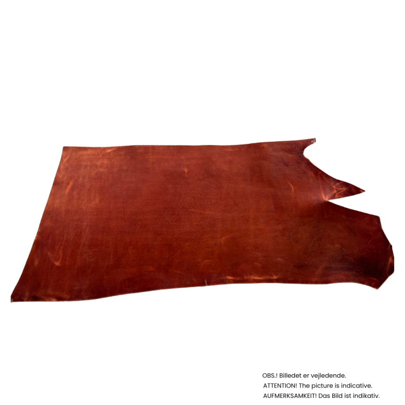 Croupon, Fedtgarvet 3,0-3,5 mm Cognac pr. stk.