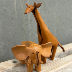 Template for leather animals