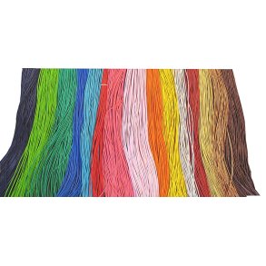 Lederschnur 2 mm, 100 cm gefrbt
