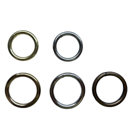 Rund ring svejset kraftig 