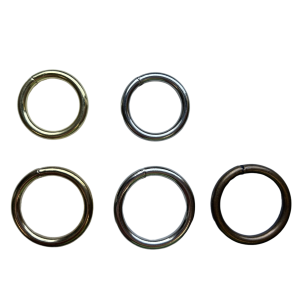 Rund ring svejset kraftig 