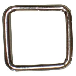  Squared Metal Rings, Welded