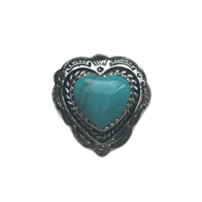 Conchos Heart Green Turquoise