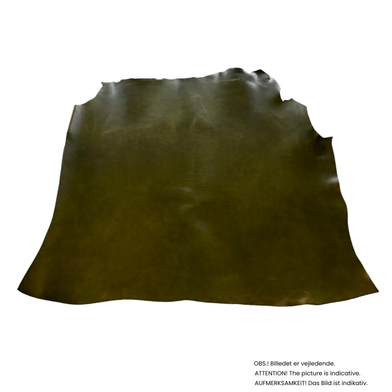 Forpart, farvet, 2,6-2,8 mm 95x120 cm Grn pr. stk.