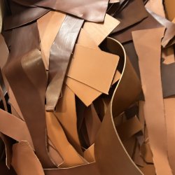 Leather remnants, little