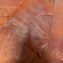 Leather remnants, little