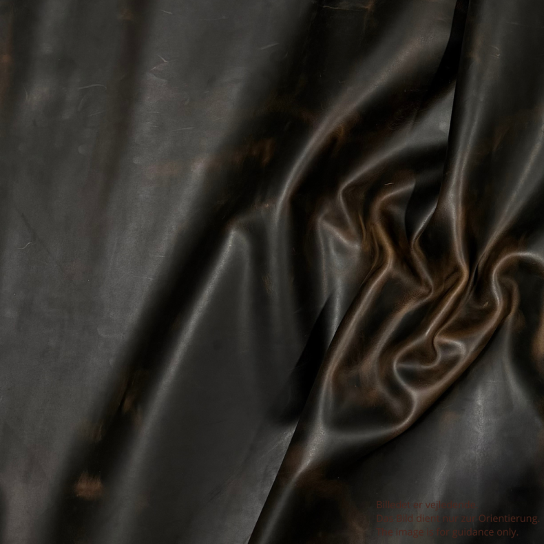 Side, vokset med pull-up effekt, ca.2,0 mm.