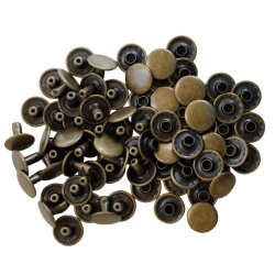 Double-cap rivet, 9x13 mm