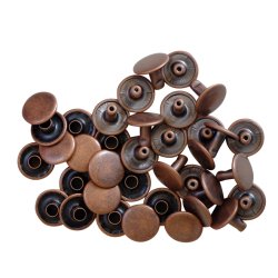 Double-cap rivet, 9x13 mm