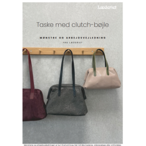 Taske med clutch-b�jle - m�nstre og arbejdsvejledning
