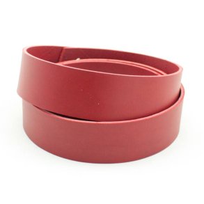 Lederriemen 2,0-2,2 mm, 120 cm, rot