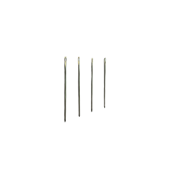 Leather needles w. triangular tip