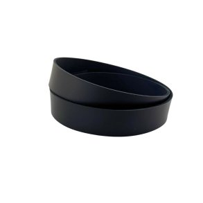 Leather Strips 3,6-3,8 mm, 120 cm, Black
