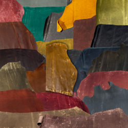 Part of side, waxed with pull up, 1,0-1,5 mm