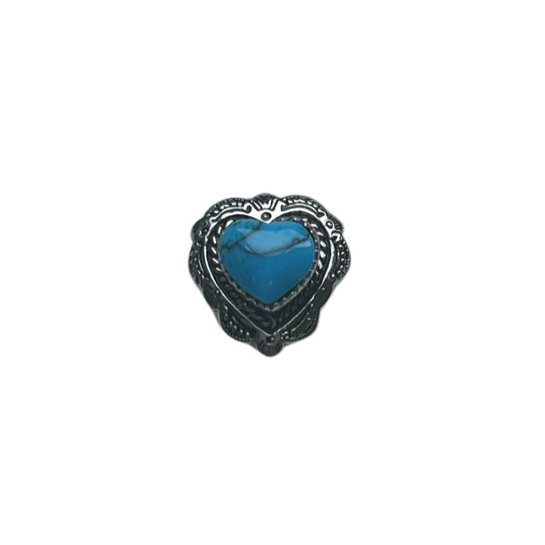 Conchos Heart Turquoise
