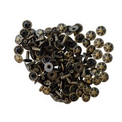 Rivets vintage 9x9 mm
