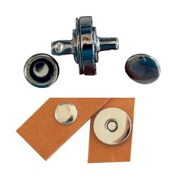Magnetic Clasp for riveting
