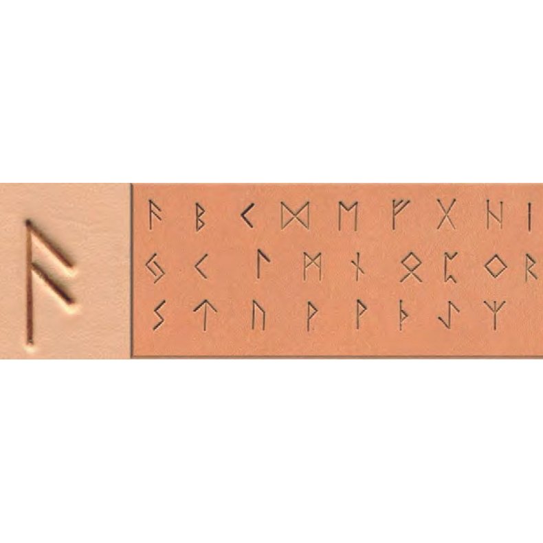Alfabetst 8146 Runer, 20 mm 