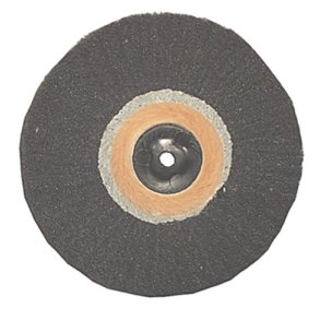 Abrasive felt pad