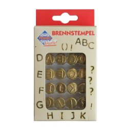 Letters for Pyrography no.1